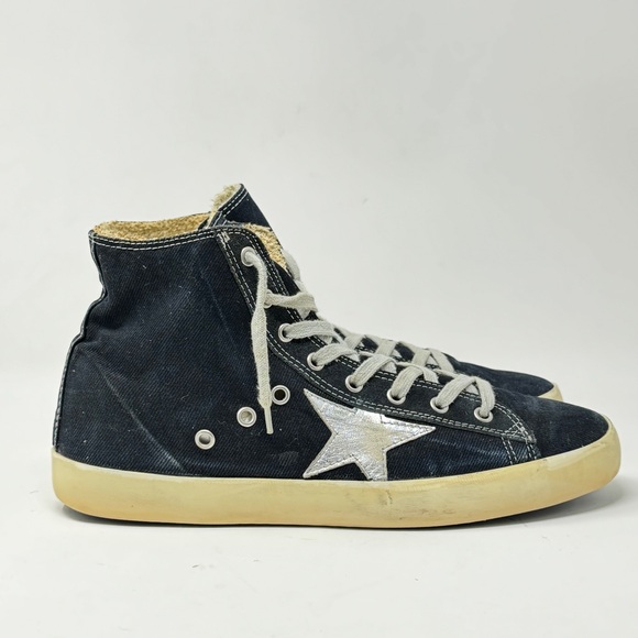 Golden Goose Francy denim sneakers size 42 - Picture 2 of 12